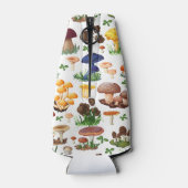 Paddenstoelen Illustratie Flesjeskoeler (Achterkant)