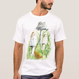 Paddenstoelen in de natuur t-shirt