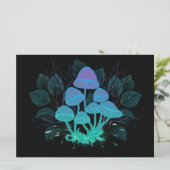 Paddenstoelen in Struiken Aankondiging (Staand voorkant)