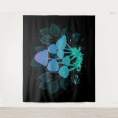 Paddenstoelen in Struiken Wandkleed (Voorkant)