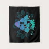 Paddenstoelen in Struiken Wandkleed (Voorkant)