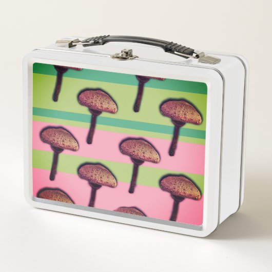 Paddenstoelen Kunst Grappige Lunchbox (Voorkant)