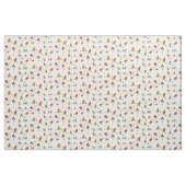 Paddenstoelen met hart Aangepast gecomprimeerd kat Stof (Fat Quarter)