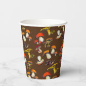Paddenstoelen Papieren Bekers (Achterkant)