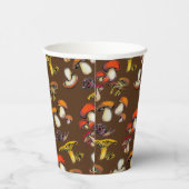 Paddenstoelen Papieren Bekers (Rechts)