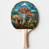 Paddenstoelen Ping Pong Paddle Tafeltennisbatje (Voorkant)