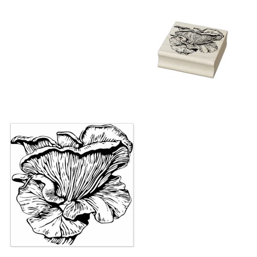 Paddenstoelen Rubberstempel Rubberstempel (Gestempeld)