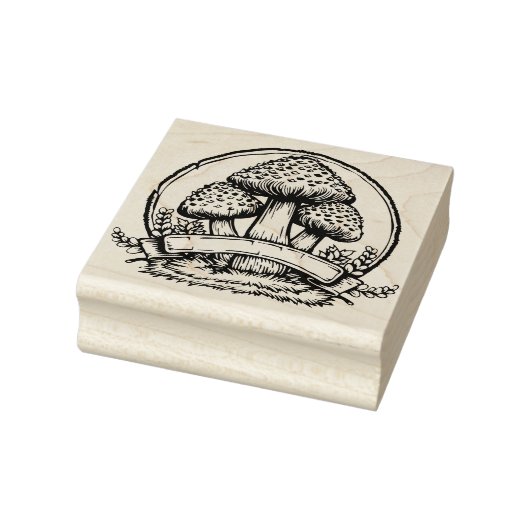 Paddenstoelen Rubberstempel Rubberstempel (Stempel)