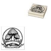 Paddenstoelen Rubberstempel Rubberstempel (Gestempeld)