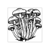 Paddenstoelen Rubberstempel Rubberstempel (Afrduk)
