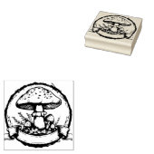 Paddenstoelen Rubberstempel Rubberstempel (Gestempeld)