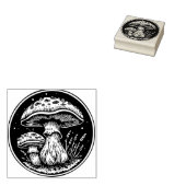 Paddenstoelen Rubberstempel Rubberstempel (Gestempeld)