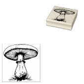 Paddenstoelen Rubberstempel Rubberstempel (Gestempeld)