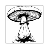 Paddenstoelen Rubberstempel Rubberstempel (Afrduk)