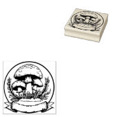 Paddenstoelen Rubberstempel Rubberstempel (Gestempeld)