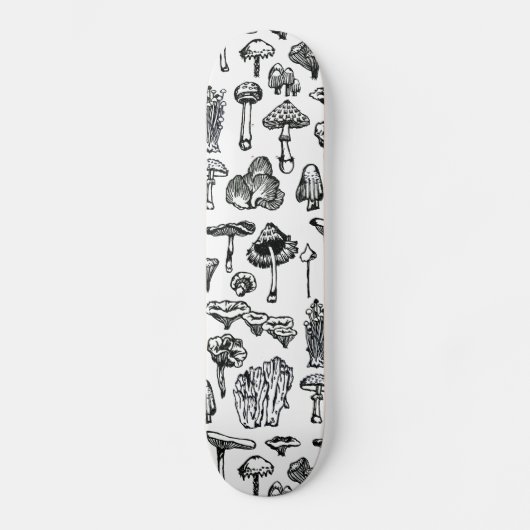 paddenstoelen skateboard (Voorkant)
