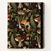 Paddenstoelen Spiral Samenstelling Notitieboek (Achterkant)