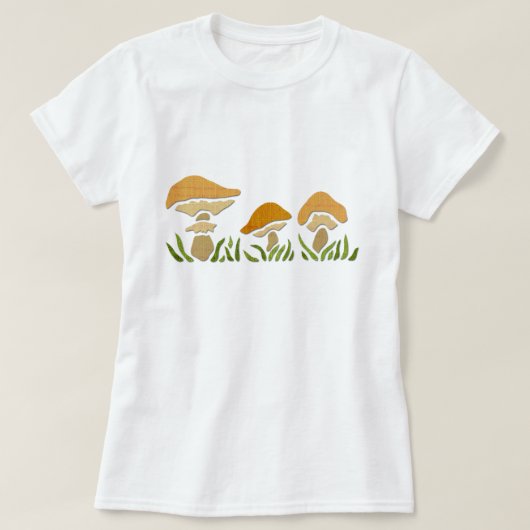 paddenstoelen t-shirt (Design voorkant)