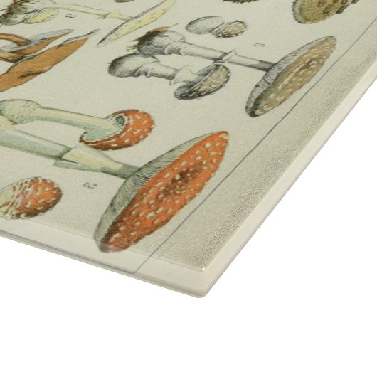 Paddenstoelen uitsnijderij snijplank (Hoek)