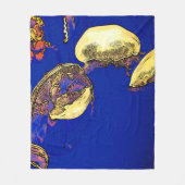 Paddenstoelen van het Zee - Kwallen Fleece Deken (Voorkant)