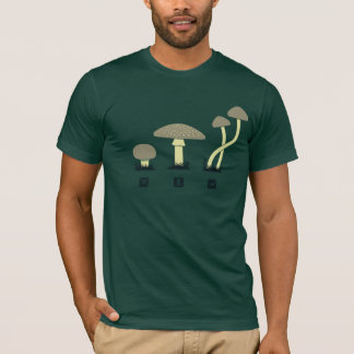 Paddenstoelen (voedsel, gif, hoog) t-shirt