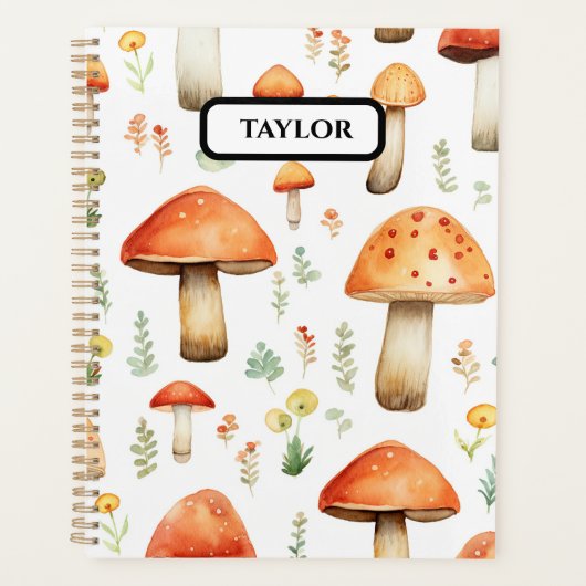 paddenstoelenbos planner (Voorkant)