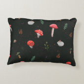 Paddenstoelenbos schattig kussen (Achterkant)