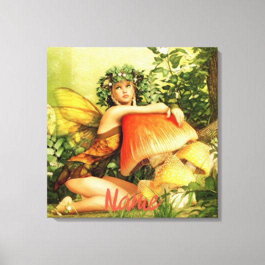 paddenstoelenfee Thunder_Cove Canvas Afdruk (Voorkant)