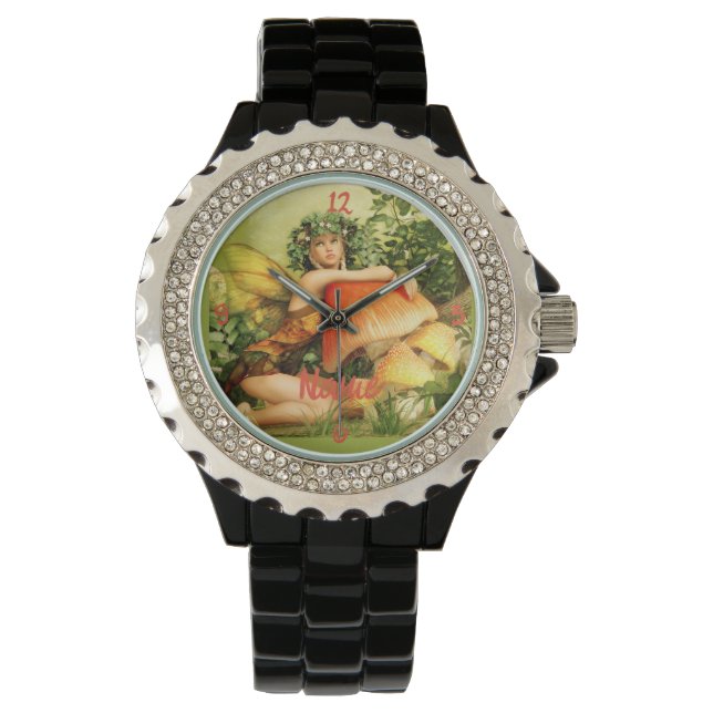 paddenstoelenfee Thunder_Cove Horloge (Voorkant)
