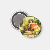 paddenstoelenfee Thunder_Cove Magneet (Voorkant / Achterkant)