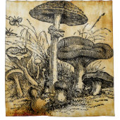 paddenstoelengroep v 7 douchegordijn (Voorkant)