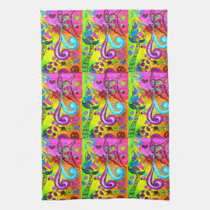 paddenstoelenhanddoek theedoek