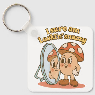 paddenstoelenliefde sleutelhanger