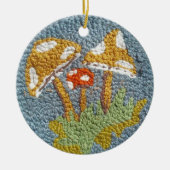 Paddenstoelenliefhebbers ornament tapijt verslaafd (Voorkant)