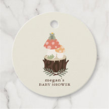Paddenstoelenzakken voor Baby shower
