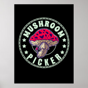 paddenstoelkiezer poster