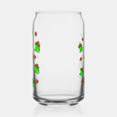 Paddenstoelkikkerpatroon Blikvorm Glas (Rechts)