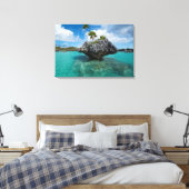 Paddenstoelmolen op Fiji Canvas Afdruk (Insitu (Slaapkamer))