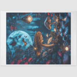 Paddenstoelmot Tissuepapier