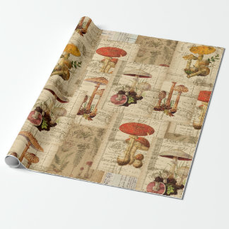 paddenstoelomslag voor ontkoppeling of Gift Wrap Cadeaupapier