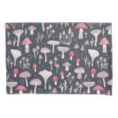 Paddenstoelpaddenstoel schimmels reversibel kussensloop (Voorkant-Links)