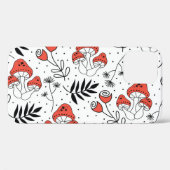 Paddenstoelschimmels: Natuur lijn kunst Case-Mate iPhone Case (Achterkant (horizontaal))