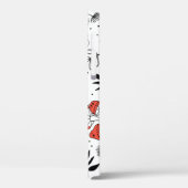 Paddenstoelschimmels: Natuur lijn kunst Case-Mate iPhone Case (Achterkant / Links)