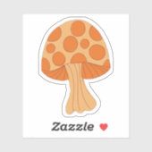 Paddenstoelsticker Sticker (Vel)