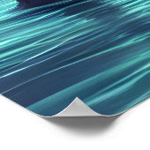 Paddenstoelteelt in de zee | AI Art Poster (Hoek)