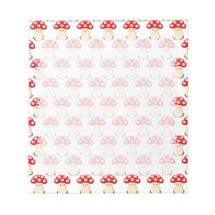 paddenstoeltekening notitieblok