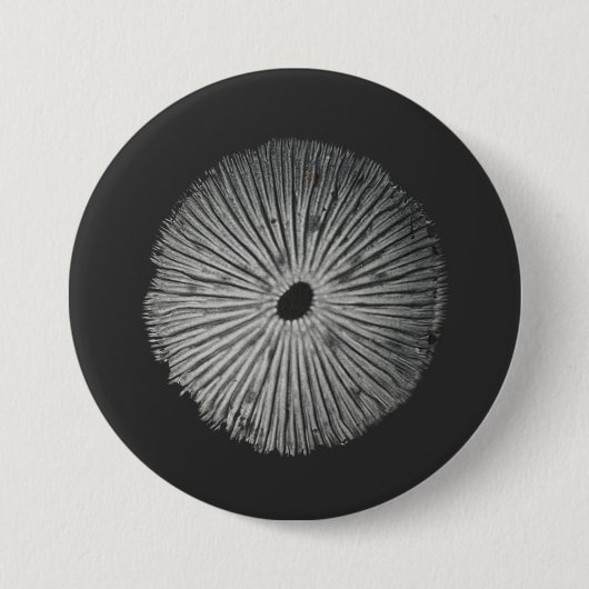 paddenstoeltje ronde button 7,6 cm (Voorkant)