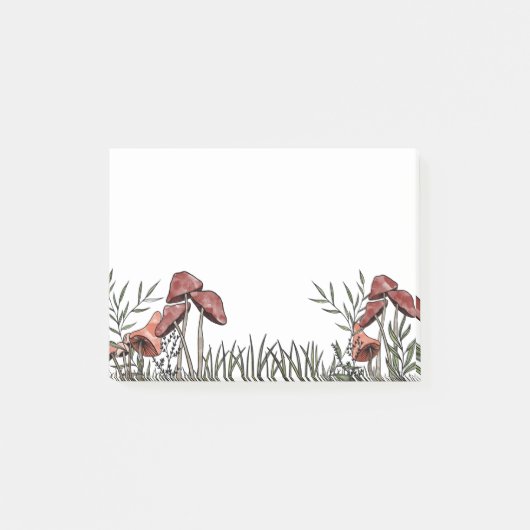 paddenstoelveld post-it® notes (Voorkant)