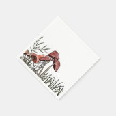 paddenstoelveld servet (Hoek)