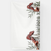 paddenstoelveld spandoek (Verticaal)